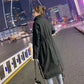 Lamb Velvet Padded Jacket Women's Length Over-knee Winter Korean Version Ins Hong Kong Wind Loose Plus Velvet Parka Padded Jacket