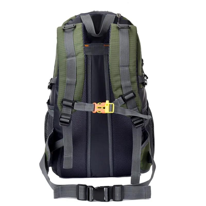 Ultralight Outdoor Mountaineering Bag 40L Men and Women Shoulders Fashion Student School Bag Multifunctional Travel Trekking Backpack
