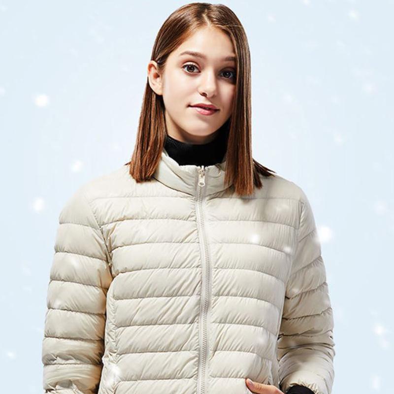 Men's and Women's Outdoor Jackets Winter Waterproof and Windproof White Duck Down Jacket Ski Mountaineering Two-piece Jacket