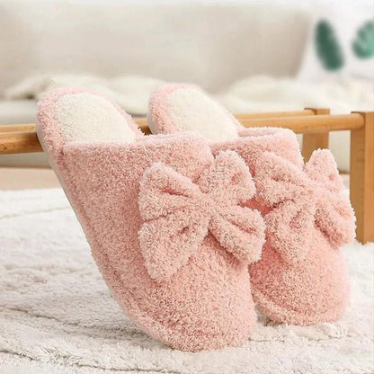 Cotton Slippers Men and Women Autumn and Winter Indoor Couple Cute Slippers Warm Wool Slippers