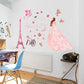 [Wall sticker] Eiffel Tower wedding girl wall stickers living room girls bedroom couple house Interi