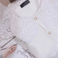 Pofulove Girly Lace V Neck Warm Knitwear Skin-friendly High Elastic Women Slim Pullover Sweater