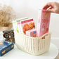 Household Imitation Vine Plastic Storage Basket Remote Control Cosmetic Fruit Storage Box