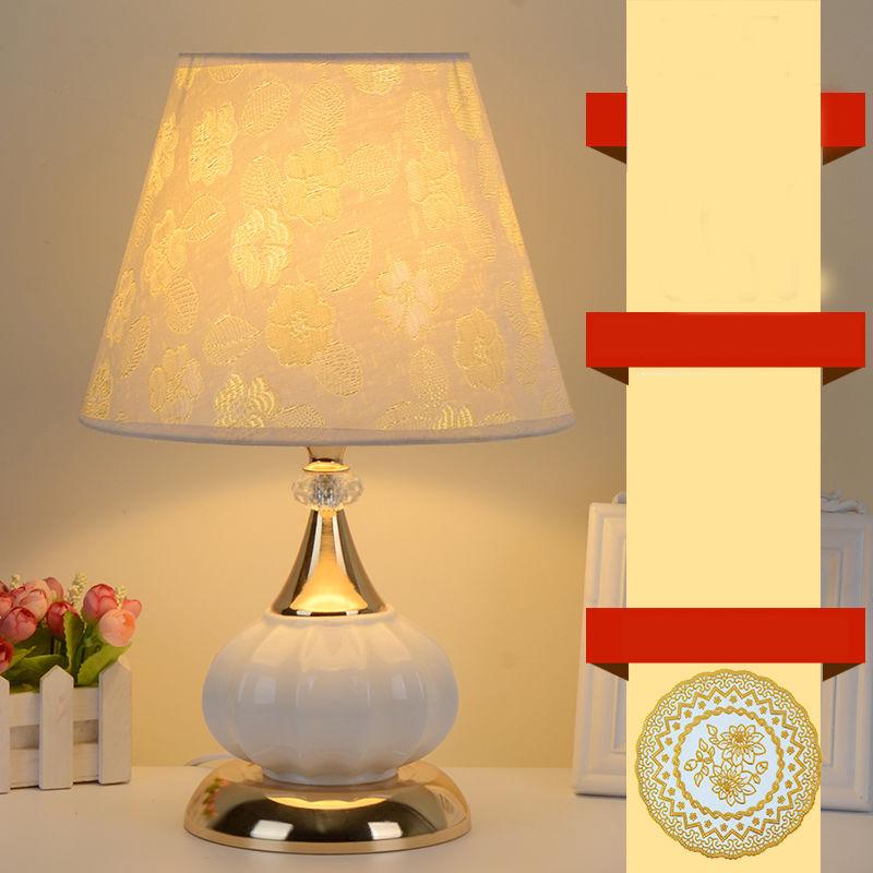 Luxary classic bedroom table light foyer European crystal table lamp table light bedside  table lamp
