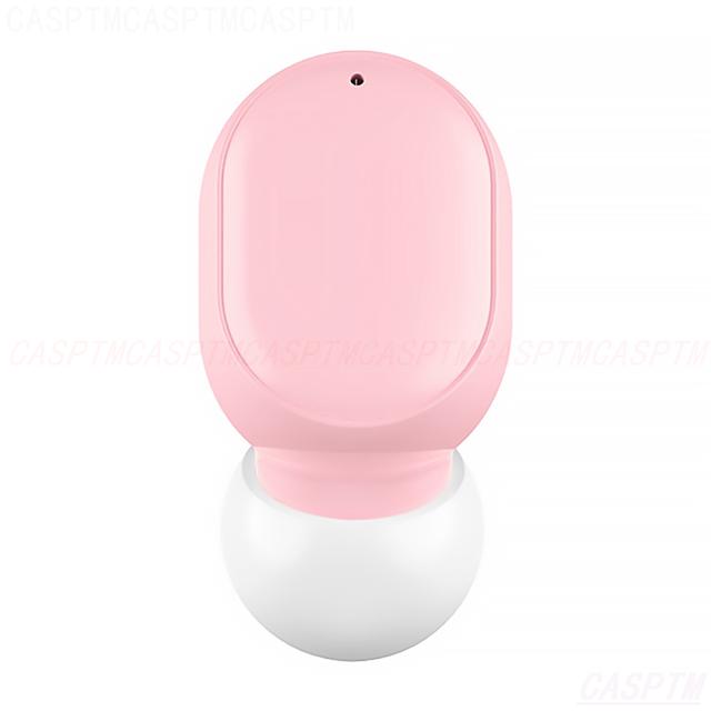 Wireless Bluetooth Earphone 5.0 Mini Cute Single In-ear Earbuds Noise Reduction Hifi for Smart Phone