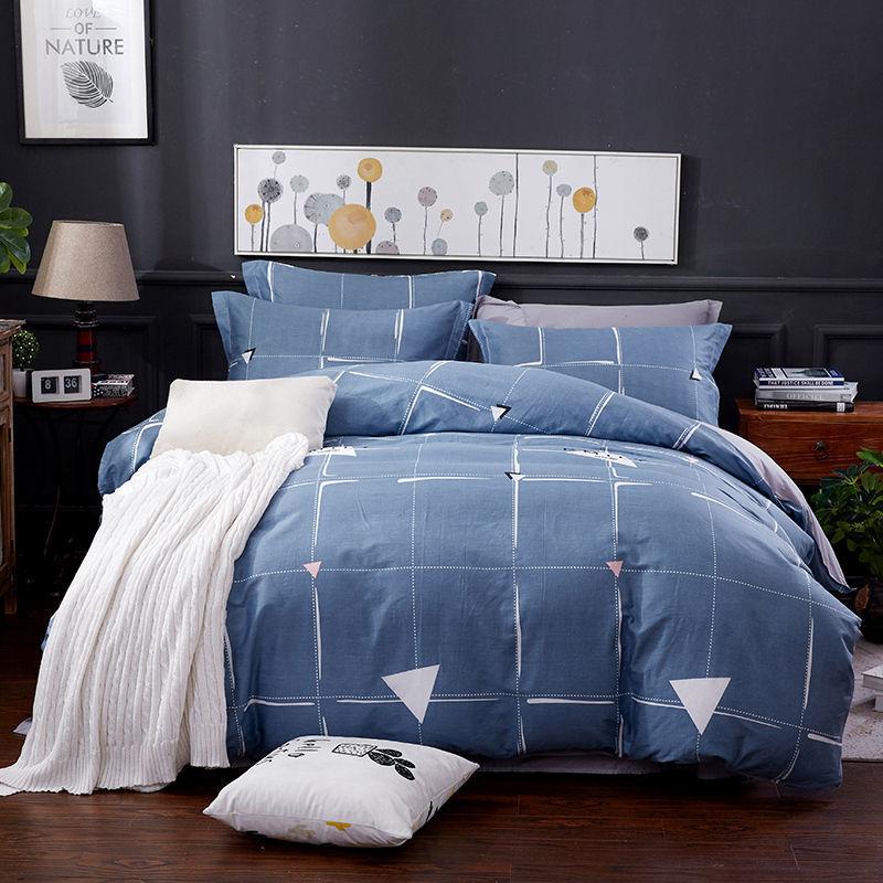 Cotton Quilt Cover Single Piece Cotton Quilt Cover for Double Bed