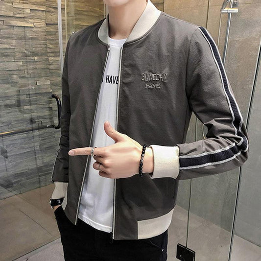 Autumn and Winter Jackets Men's Jackets Boys Student Clothes Baseball Uniforms Korean Version of The Trend of New Casual All-match