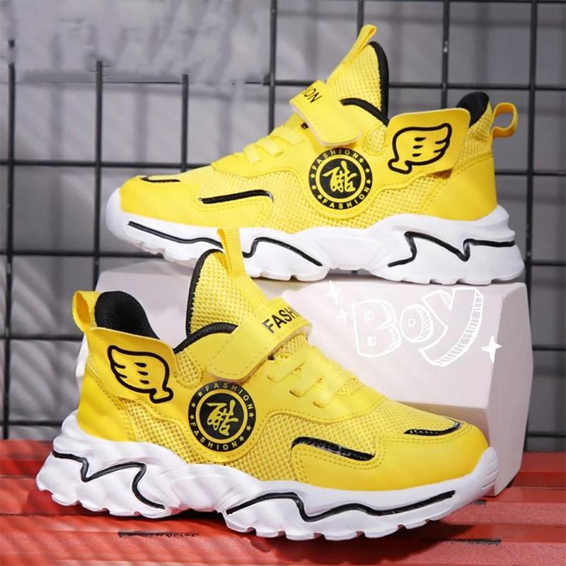 Children Spring Fall Sneakers Winter Boys Girls Cotton  Sports Shoes Baby Soft Microfiber Running Shoes