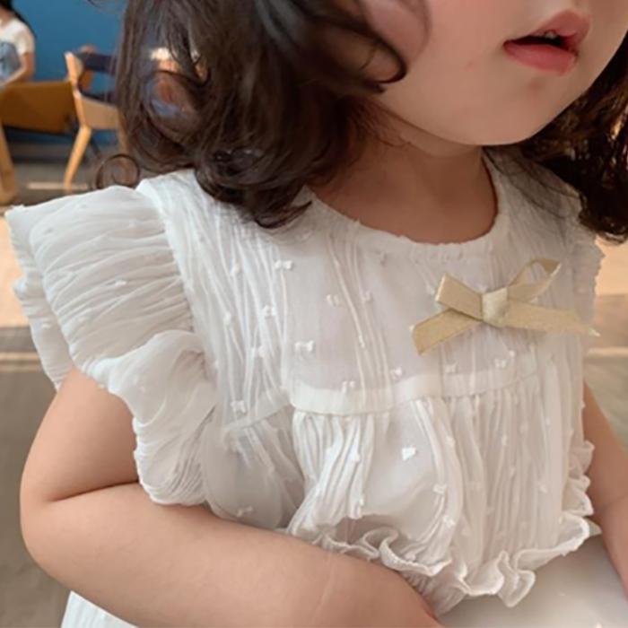 Summer Girls Princess Dress Elegant Baby Girl Dress Cake Skirt Vest Skirt Kids Girls Birthday Party Dress Toddlers Clothes