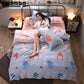 Bedding Set Modern Geometric Print Bedclothes Duvet Full Sets Twin Cover Queen