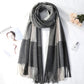 Scarf Winter Women Shawls and Wraps Thick Pure Cashmere Capes Echarpe Warm Scarves for Women