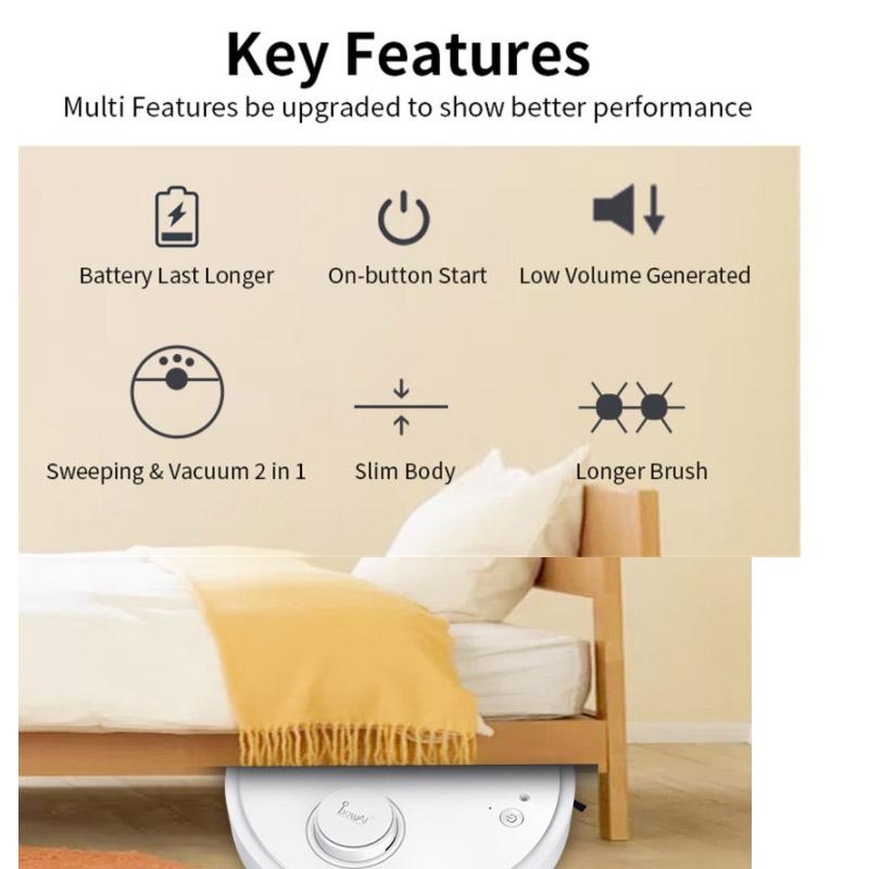Smart Sweeping Robot Household Automatic Sweeper Sweeping and Mopping Integrated Machine Sweeping and Mopping Vacuum Three-in-one Sweeping Machine