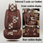 5 set Auto Seat Cushion 5 seats Universal car seat cover Waterproof Car Seat Cover Universal Leather