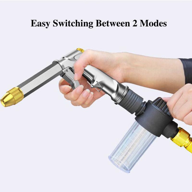 Car Wash Water Gun Set All-alloy Household High-pressure Hose Water with Tap Water To Clean Glass Flush Toilet Copper Joint Watering