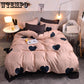 Duvet Cover Set Luxury Egyptian Cotton Bedlinens Queen Size Bedding Set Bedsheet Bedspread