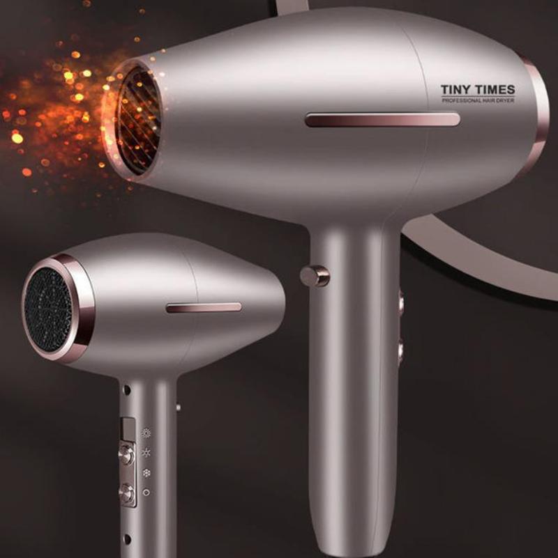 1200W Inverter Hair Dryer Set High Power Blue Care Hot/cold Hair Dryer Barber Equipment for Home Hair Salon