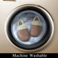 Breathing Fleece Fabric Memory Cotton Shoes Indoor and Outdoor Non-slip Winter Warm Flat Shoes