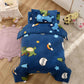 Milk Velvet Kindergarten Quilt Lunch Break Three-piece Set Thickened Children's Small Quilt Autumn and Winter Plus Velvet Soft Quilt Bed Set