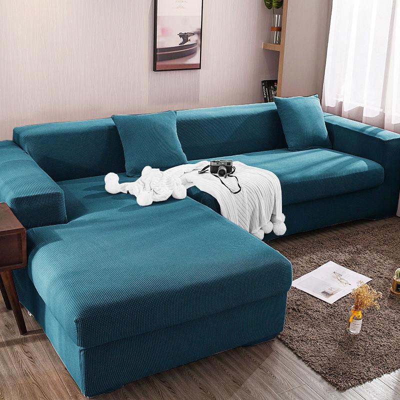 Soft Plush Sofa Cover Sofa Cushion Universal Sofa Cover Four Seasons Non-slip Sofa Cushion Cover Home Textile