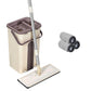 Floor Mop Bucket Hand Free Household Automatic Flat Floor Mop Kitchen Home Wooden Floor Cleaning Microfiber Pads