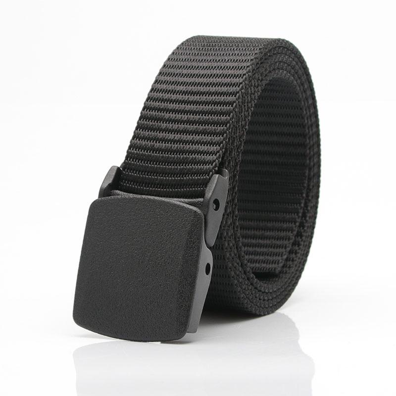 Sports Belt Men's and Women's Canvas Belt Quality Quick-drying Plastic Hypoallergenic Belt