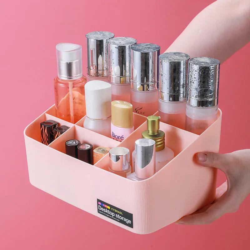 Desktop Storage Box Office Home Living Room Bathroom Multifunctional Sundries Cosmetics Remote Control Finishing Box Storage Rack