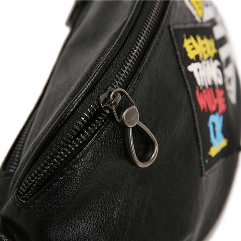 Waist Bag Men's Large-capacity Waterproof Shoulder Bag Outdoor Riding Sports Messenger Bag