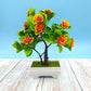 Artificial Plastic Flower Potted Plants Fake Flowers Fortune Tree Living Room Wine Cabinet Desktop Desk Desk Decoration Craft