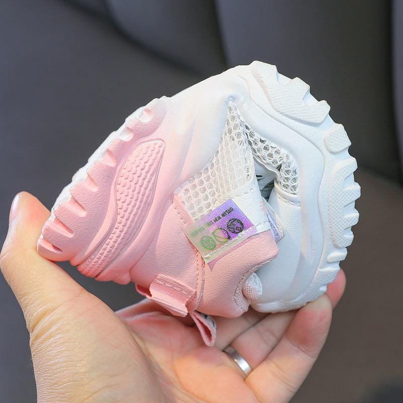 Unisex Children's Breathable Net Shoes Summer Children's Running Sneakers Elementary School Girls' Shoes Sneakers