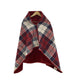 Shawl Cloak Blanket Autumn and Winter Thickening Heating Thermal Office Nap Blanket Air Conditioning Blanket Flannel Buckle Cover Blanket