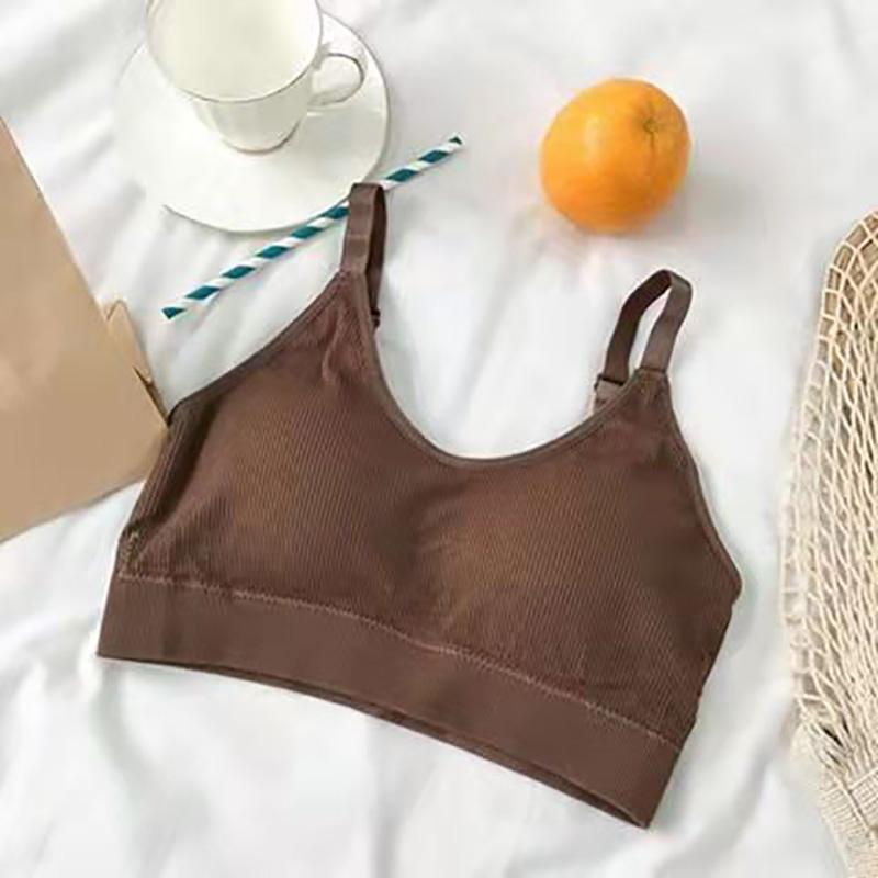 Thin Summer Beautiful Back Wrapped Bra Suspender Underwear Women's Vest Anti Tarnish Bra Girl Student Bra
