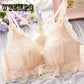 Sexy Up Bra Set Brand Deep V Brassiere Thick Cotton Women Underwear Set Lace Flowers Lingerie