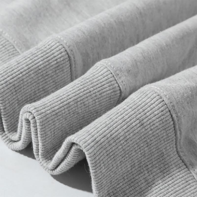Pure Red Sweater Men's Hooded Cotton Autumn and Winter Loose Hoodie Men's Pullover Youth Sweatshirts