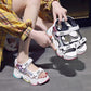 Sports Sandals Women's Thick Sole Muffin Sports Casual Beach Shoes Wedge Heels Colorful Handsome Ladies Sandals