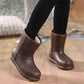 Women Winter Snow Boots  Non-slip  Waterproof Rain Boots Plus Velvet Cotton Shoes Warm Student Boots