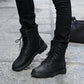 British Style Retro Men's Martin Boots Military Boots Work Boots High Top Shoes All-match Boots Men