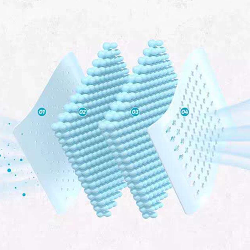 40PCS KN95 Mask 4 Layers Non-Woven KN95 Face Mask Anti-fog Haze Dustproof PM2.5 Protective Masks