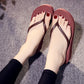Flip-flops Women's Casual Fashion Thin Strap Sandals and Slippers Women's Summer Flip-flops Non-slip Soft Beach Shoes Sexy Sandals