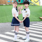 2021 Spring and Autumn Sports Suit Kindergarten Uniforms Autumn Primary School Uniforms Children's Class Uniforms Two-piece