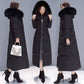 Coat Big Fur Winter Coat Thicken Slim Long Winter Jacket Cotton Women's Parka Outwear