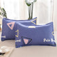 Pillow Set Student Pillow Single Dormitory Cute Cartoon Pillow Pillow Core Cervical Pillow Removable Washable Pillow