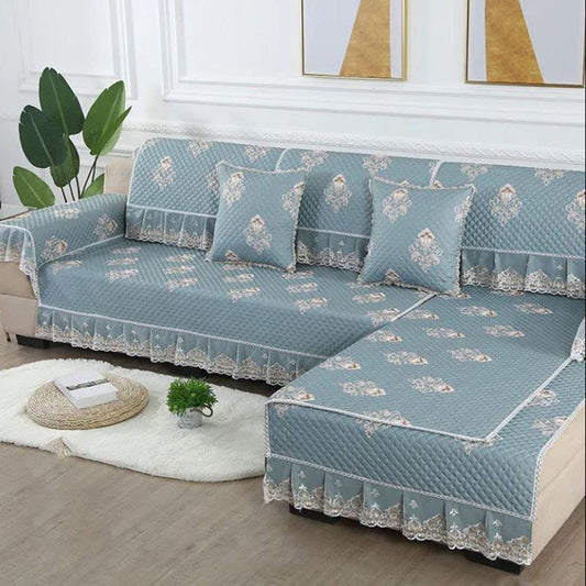Sofa Cushion Four Seasons Universal Sofa Cover Cover All-inclusive Universal Cover Simple Cushion Universal Non-slip Combination Sofa Towel