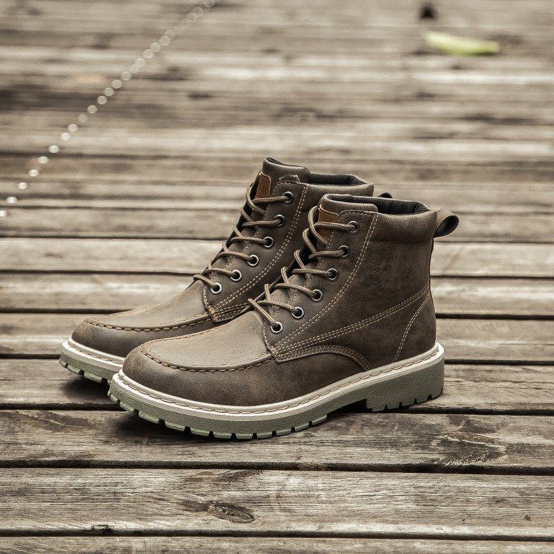 Breathable Martin Boots Men's Boots High-top Men's Shoes Work Boots Desert Boots Combat Boots