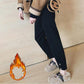Pregnant Women's Trousers for Autumn and Winter Wear Pants with Plush and Thickened Winter Clothes, Abdominal Support and Leggings for  Winter