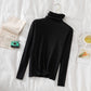 Turtleneck Women Pullover Sweater Spring Jumper Knitted Basic Top Fashion Autumn Long Sleeve Korean Ladies Clothes