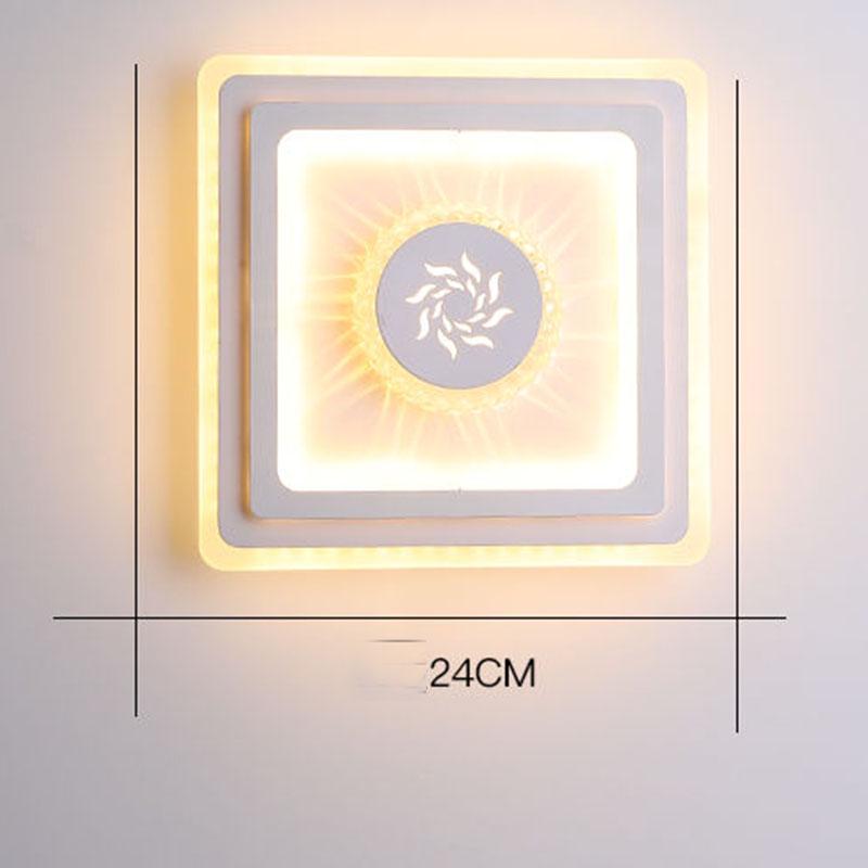 Modern minimalist led wall lamp bedroom bedside lamp living room staircase lamp porch wall lamp