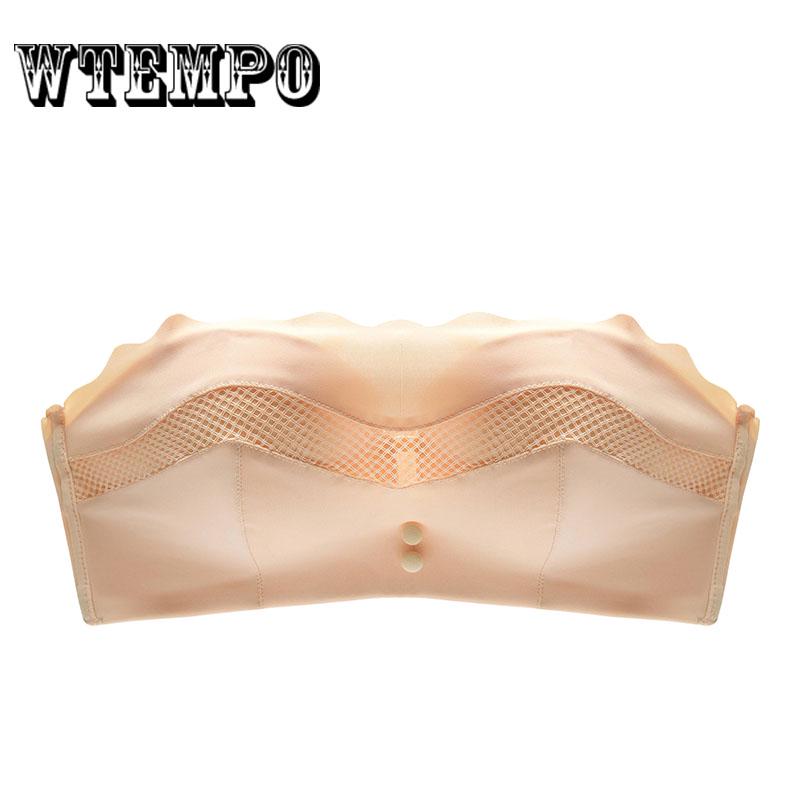 Women Magic Push Up Bra Strapless Bras Underwired Back Band Dress Wedding Backless Invisible Bras
