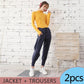 Women's Quick Dry Yoga Clothes Gym Running Sports Suit Short Long Sleeve Cardigan Zipper Top Jacket Loose Wide Leg Pants Suit Fitness Suit