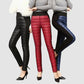 High Waist Down Cotton Trousers Women Wear Thick Leggings Plus Fleece Warm Pants Plus Size Middle-aged Mother Wear