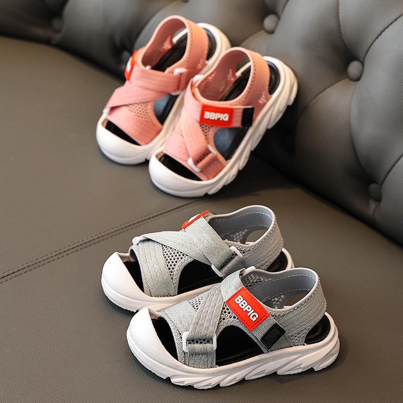 Summer Children's Sandals Men's Soft Bottom Non-slip Girls Boys Children's Baby Little Princess Beach Shoes